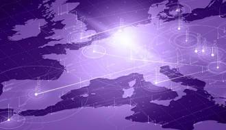 European map with centres of excellence